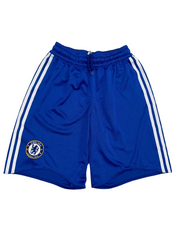 Pantalones cortos de la primera equipación del Chelsea 2008/09 (Talla S) Adidas