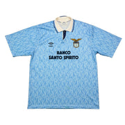 Camiseta de casa de la Lazio 1991/92 (L) Umbro