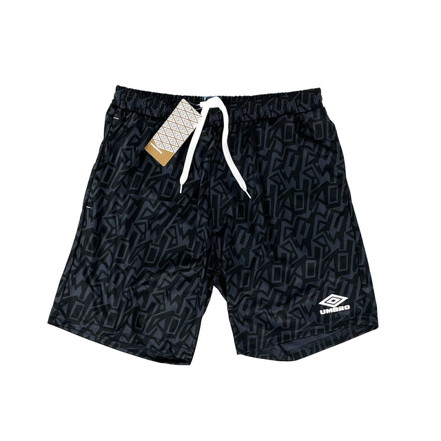 UMBRO *BNWT* CARBON GRAFFITI SHORTS (MULTIPLE SIZES) WITH POCKETS | Cult Kits, Small / Umbro / 2022