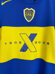 2005 Boca Juniors Camiseta Centenario Local (S) Nike