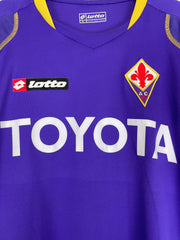 2008/09 Fiorentina Osvaldo #9 *Match Issue* Camiseta local M/L (XL) Lotto