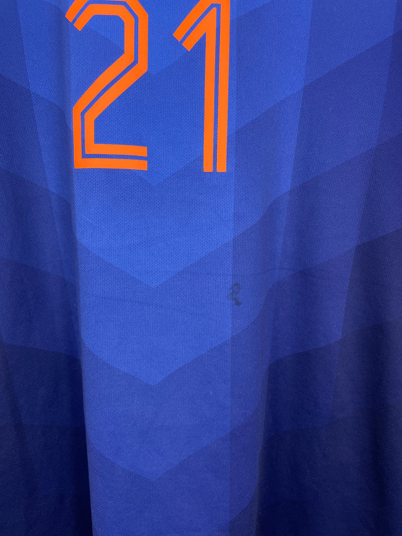 2014/15 Netherlands Memphis #21 Away Shirt (XL) Nike