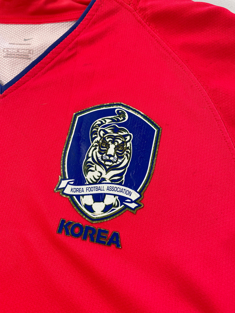 2006/08 South Korea Ji Sung #7 home Shirt (L) Nike