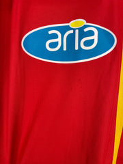 Camiseta de visitante del Galatasaray Xavier #12 (talla XL) Umbro de la temporada 2002/03
