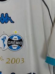 2003 Gremio #7 Camiseta de Visitante *Centenario* (M) Kappa