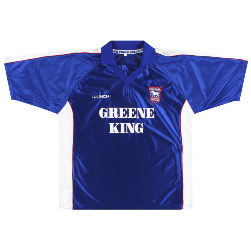1999-01 Camiseta de Local Ipswich Punch XXL