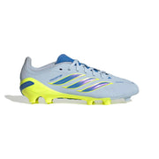 Botas de fútbol adidas Predator 26 Elite FG/AG Jnr - Crystal Sky/Ray Blue/Team Solar Yellow