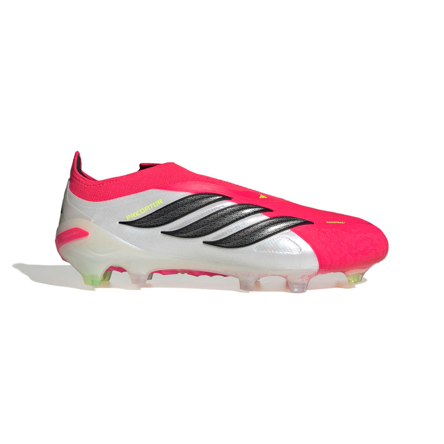 Botas de fútbol adidas Predator 26 Elite sin cordones FG/AG - Lucid Red/Core Black/Ftwr White