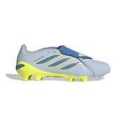 Botas de fútbol adidas Predator 26 League con lengüeta plegable FG/AG - Crystal Sky/Ray Blue/Team Solar Yellow