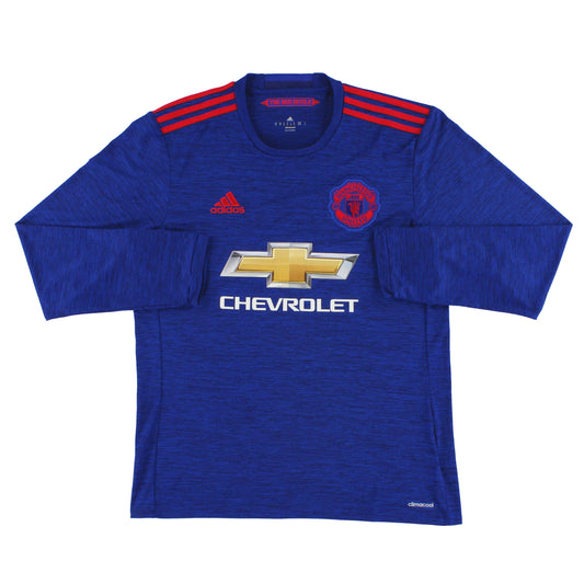 2016-17 Manchester United adidas Away Shirt L/S - Classic Football Kit