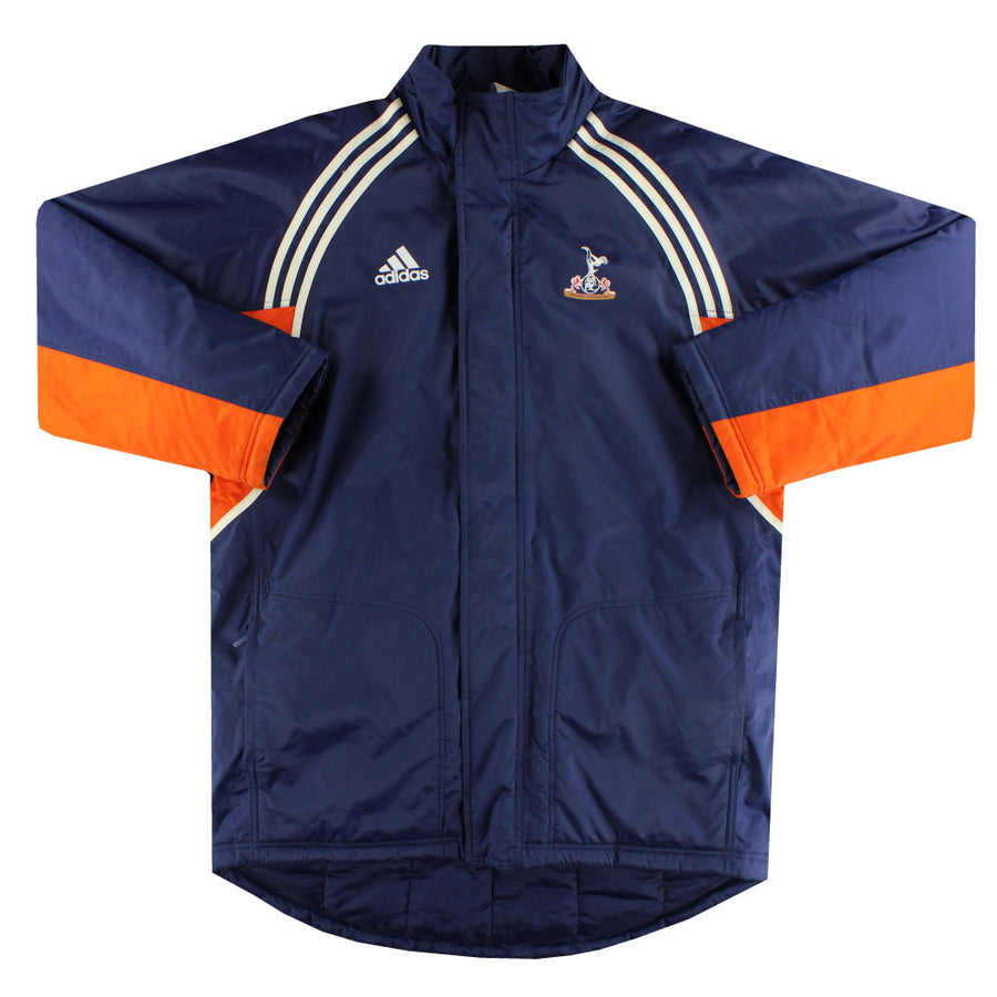 2000-01 Tottenham adidas Padded Bench Coat L/XL - Classic Football Kit