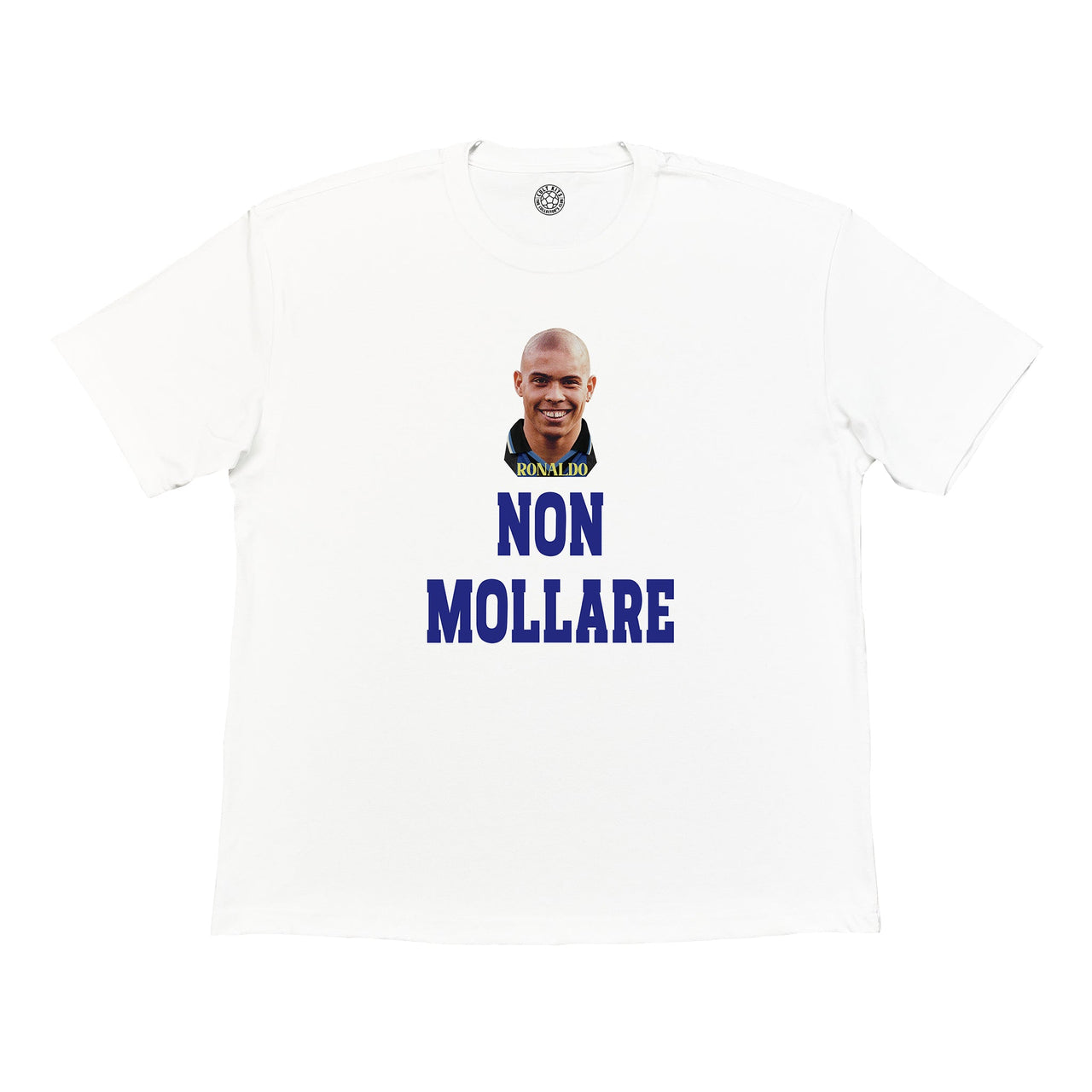 INTER MILAN NON MOLLARE RONALDO TEE | Cult Kits, Small / Inter Milan / White