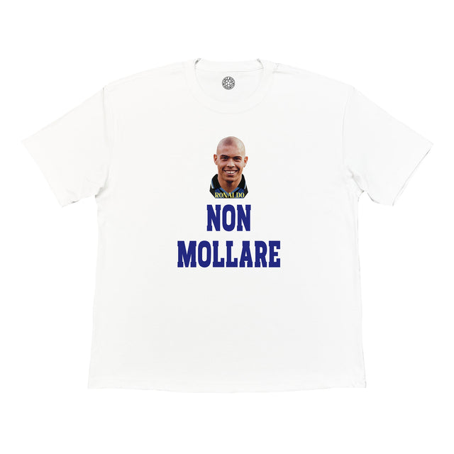 INTER MILAN NON MOLLARE RONALDO TEE | Cult Kits, Small / Inter Milan / White