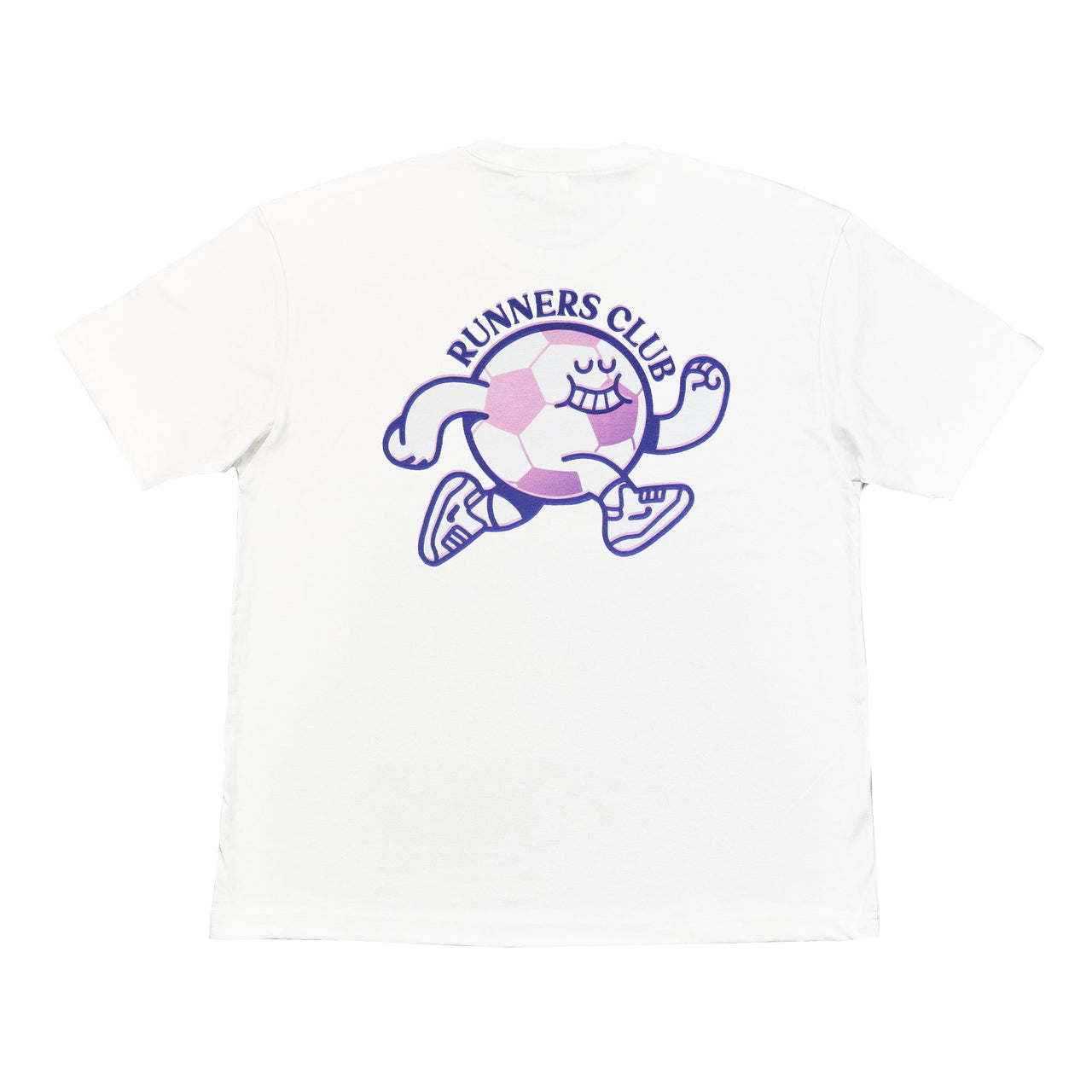 RUNNERS CLUB FOOTBALL TEE | Cult Kits, XXL / Runners Club / White