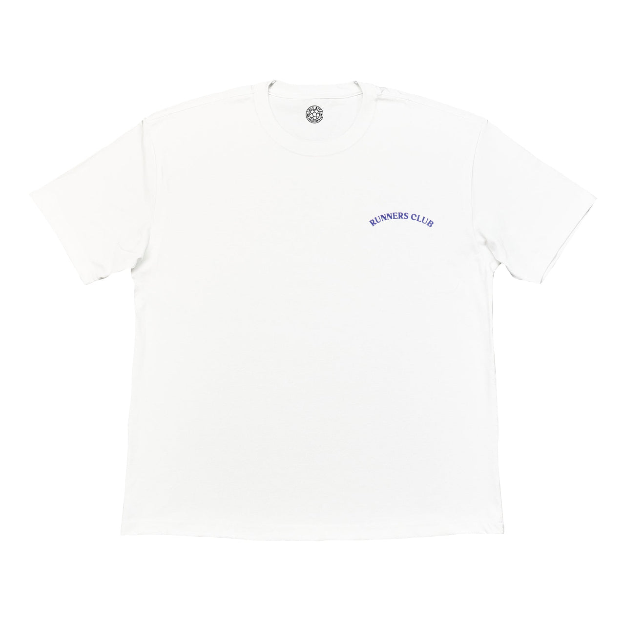 RUNNERS CLUB FOOTBALL TEE | Cult Kits, Large / Runners Club / White