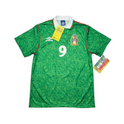 1994 México Sánchez #9 *Nueva con etiquetas* Camiseta de local (M) Umbro