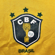 Camiseta local de Brasil 1982/85 (M) Topper