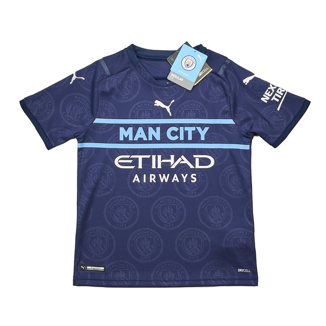 2021/22 Manchester City *BNWT* Third Shirt (Kids - Multiple Sizes) Puma, Large Boys / Manchester City / 2021