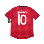 2012/13 Manchester United Rooney #10 *NUEVA CON ETIQUETAS* Camiseta de local (L) Nike