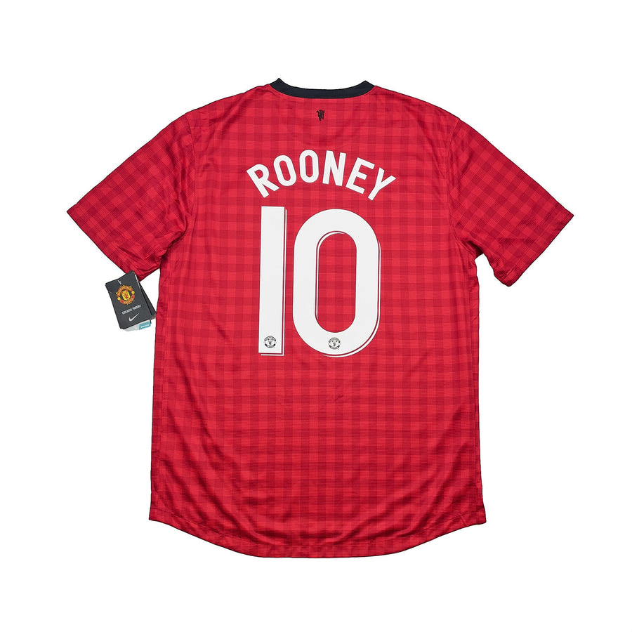 2012/13 Manchester United Rooney #10 *NUEVA CON ETIQUETAS* Camiseta de local (L) Nike