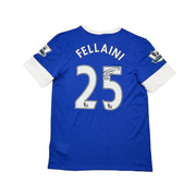 2012/13 Everton Fellaini #26 *Emitida para partido + Firmada* Camiseta de local (M) Nike