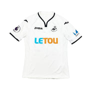 2017/18 Swansea City King #26 *Preparada para el partido* Camiseta de local (M) Joma