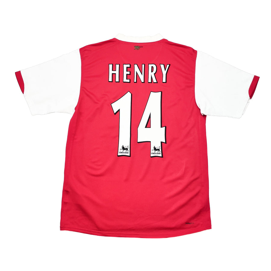 2006/08 Camiseta local del Arsenal de Henry #14 (M) Nike