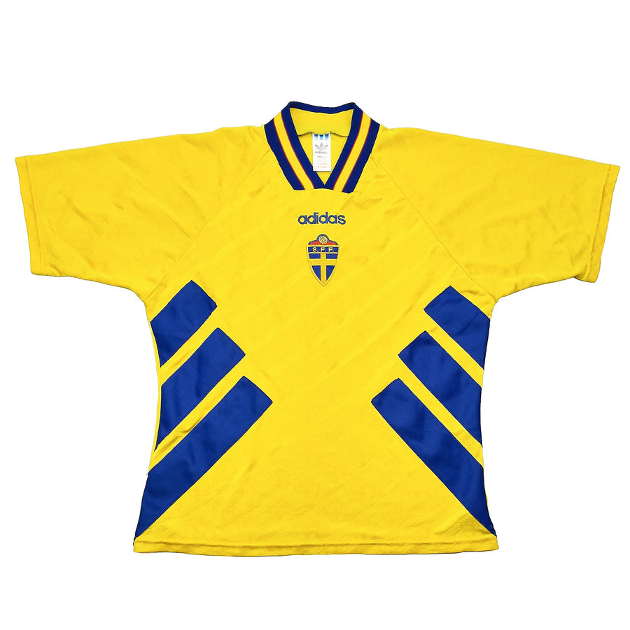 1994/96 Suecia Camiseta Local (L) Adidas