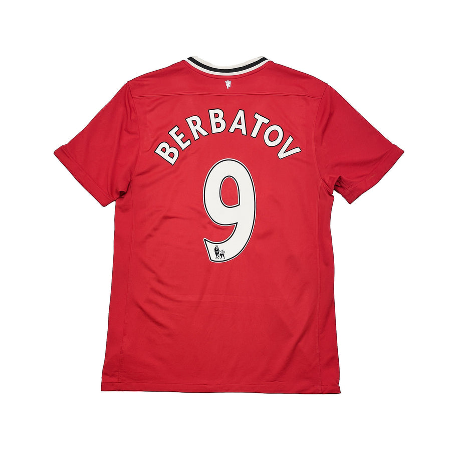 Camiseta de local 2011/12 del Manchester United de Berbatov #9 (Talla L) Nike