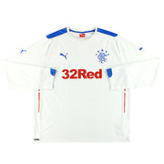 Camiseta Rangers Puma Visitante Manga Larga XXXL 2014-15