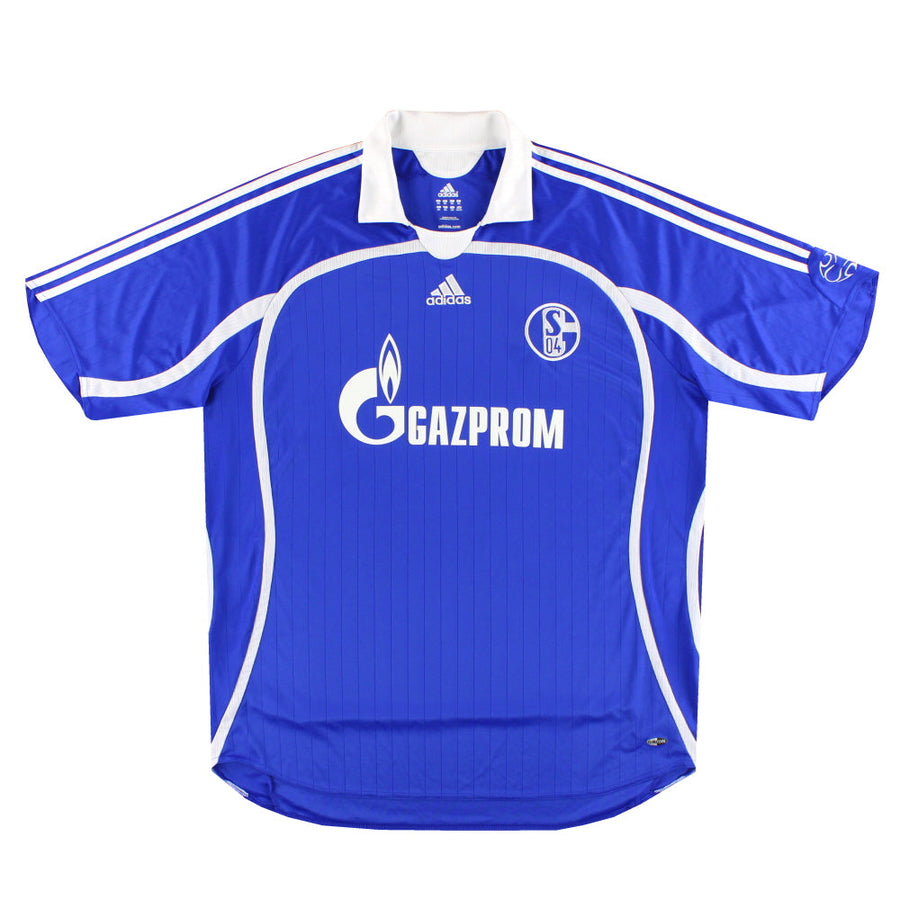 Camiseta de local Schalke adidas 2007-09 XXL