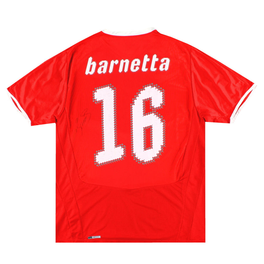 2008-10 Suiza Puma Camiseta Local 'Firmada' Barnetta #16 L