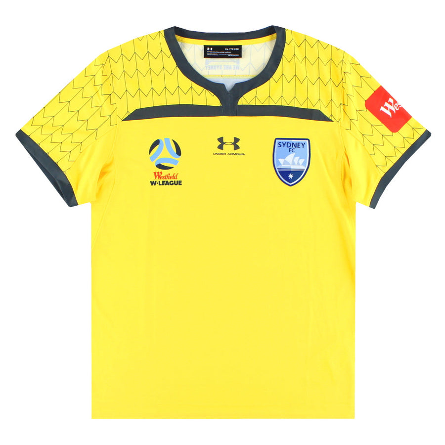 Camiseta de portera de mujer Under Armour del Sydney FC de 2019-20, tercer modelo, *como nueva*, talla XL