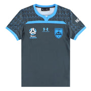 2019-20 Sydney FC Under Armour Camiseta de Jugador de Tercera Equipación para Mujer *Como Nueva* M
