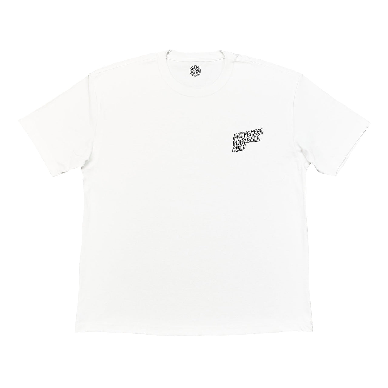 UNIVERSAL FOOTBALL CULT TEE | Cult Kits, XL / Universal Football Cult / White