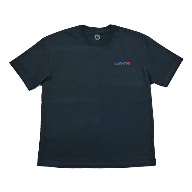 World Cup Zizou 98 Bootleg Tee, Medium / France / Black