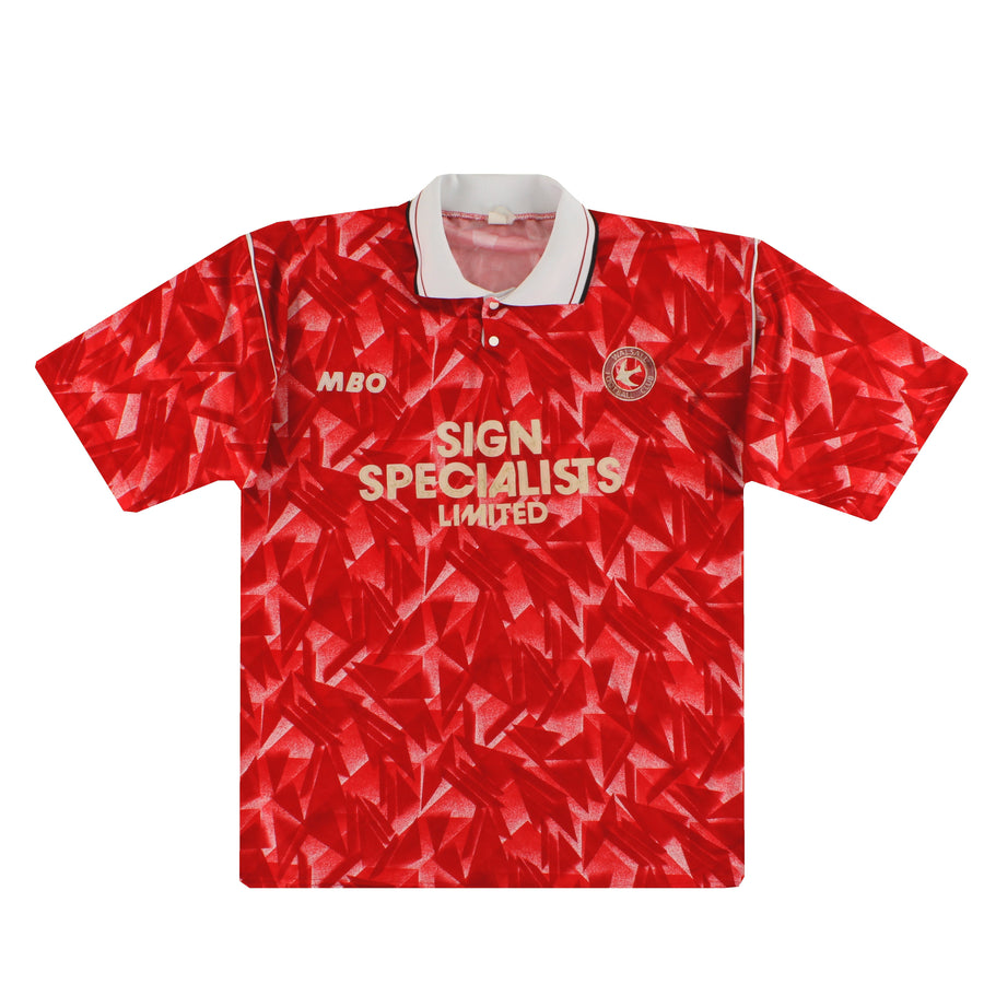 Camiseta de local del Walsall 1992-93 M