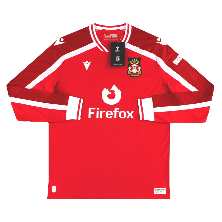 2026-27 Wrexham Macron Home Shirt L/S *BNIB* XL
