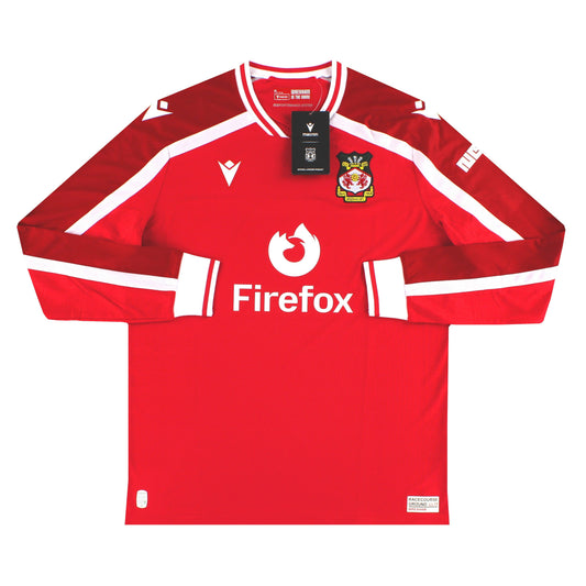 2026-27 Wrexham Macron Home Shirt L/S *BNIB* XXL