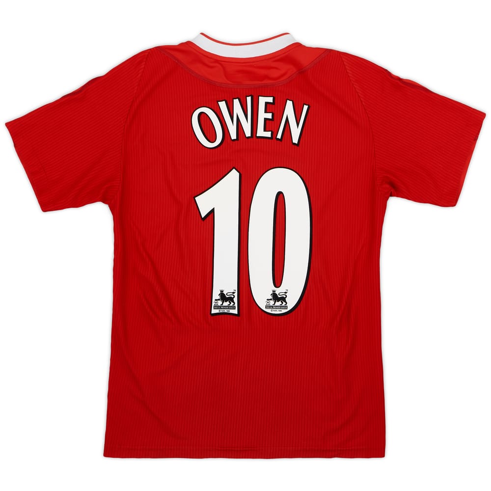 Liverpool 2002-04 Home Shirt Owen #10 S