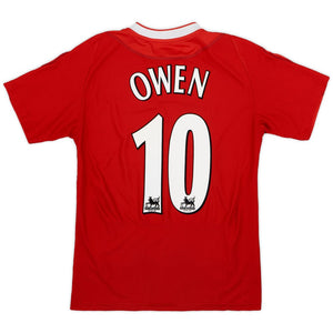 Liverpool 2002-04 Home Shirt Owen #10 M
