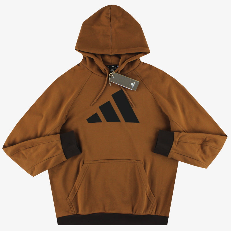 Sudadera con capucha adidas Badge Of Sport Marrón *A ESTRENAR* L