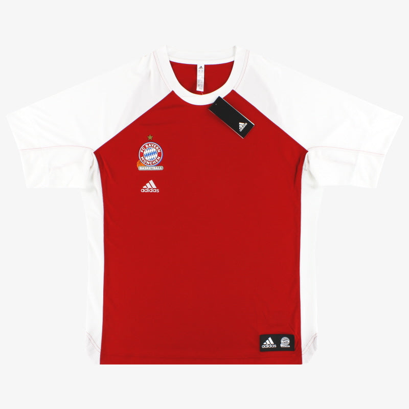 Camiseta de entrenamiento de baloncesto adidas del Bayern de Múnich 2019-20 *con etiquetas* XL