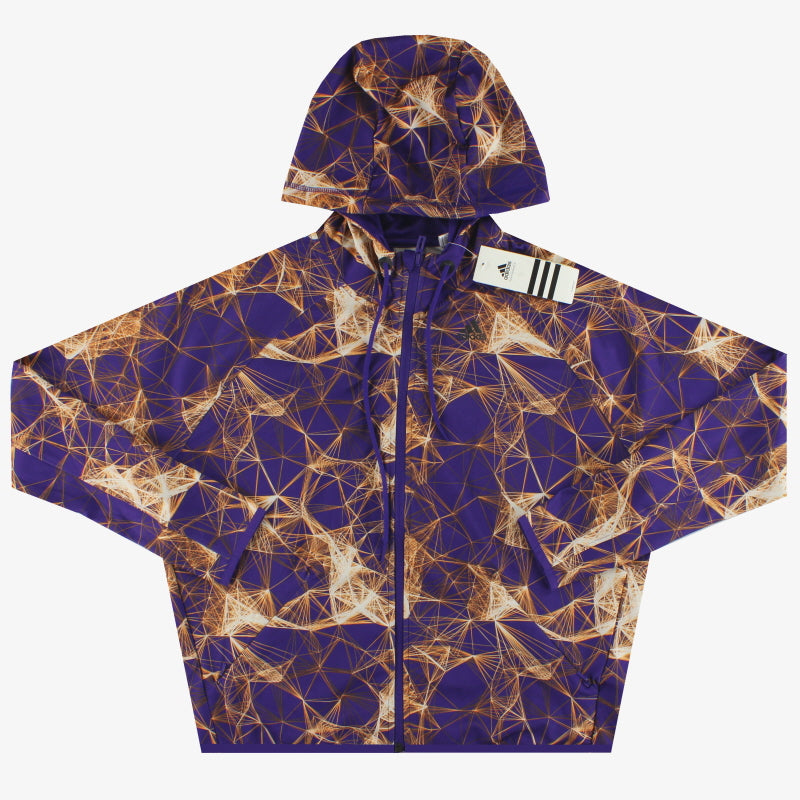 Sudadera con capucha Adidas para mujer Gym FZ Aop *BNIB* M