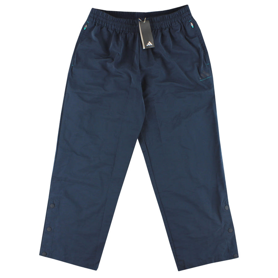 Pantalones de chándal adidas Basketball Woven con botones a presión *con etiquetas* M