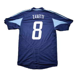 2004-05 Argentina Away Shirt (L) (Excellent) (Zanetti 8)_1