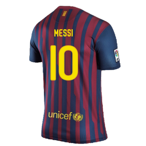 Barcelona 2011-12 Home Shirt (L) (Very Good) (Messi 10)_1