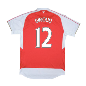 2015-2016 Arsenal Home Shirt (Excellent) (Giroud 12)_1