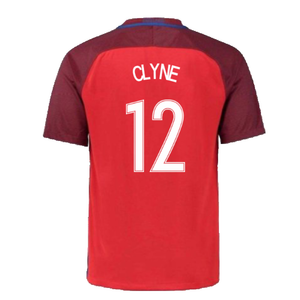 England 2016-17 Away Football Shirt (XL.Boys) (Excellent) (Clyne 12)_1