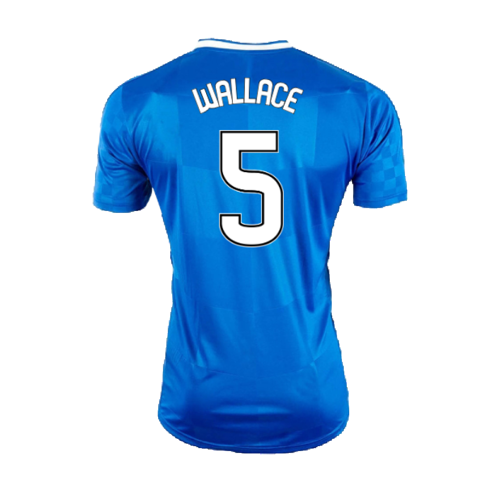 Rangers 2016-17 Home Shirt (M) (Very Good) (Wallace 5)_1
